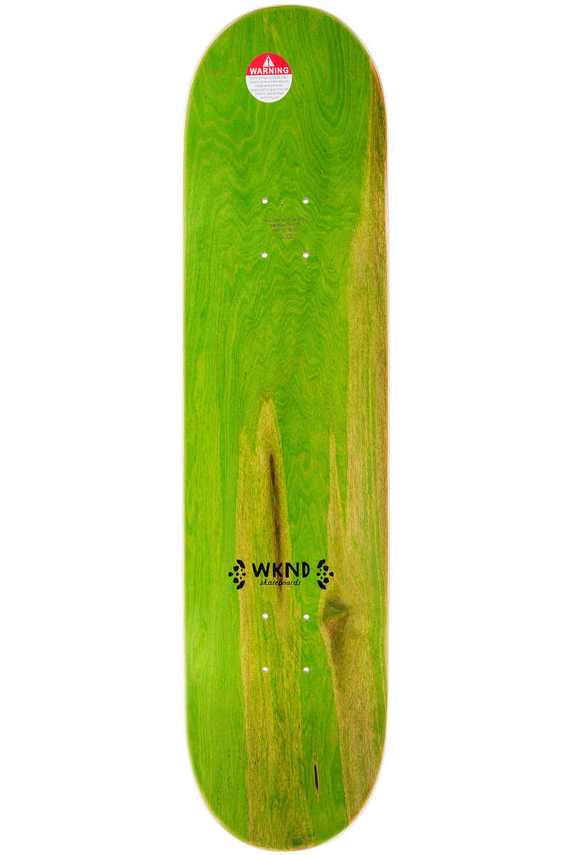 WKND Gold Logo 8" Deck (maroon)