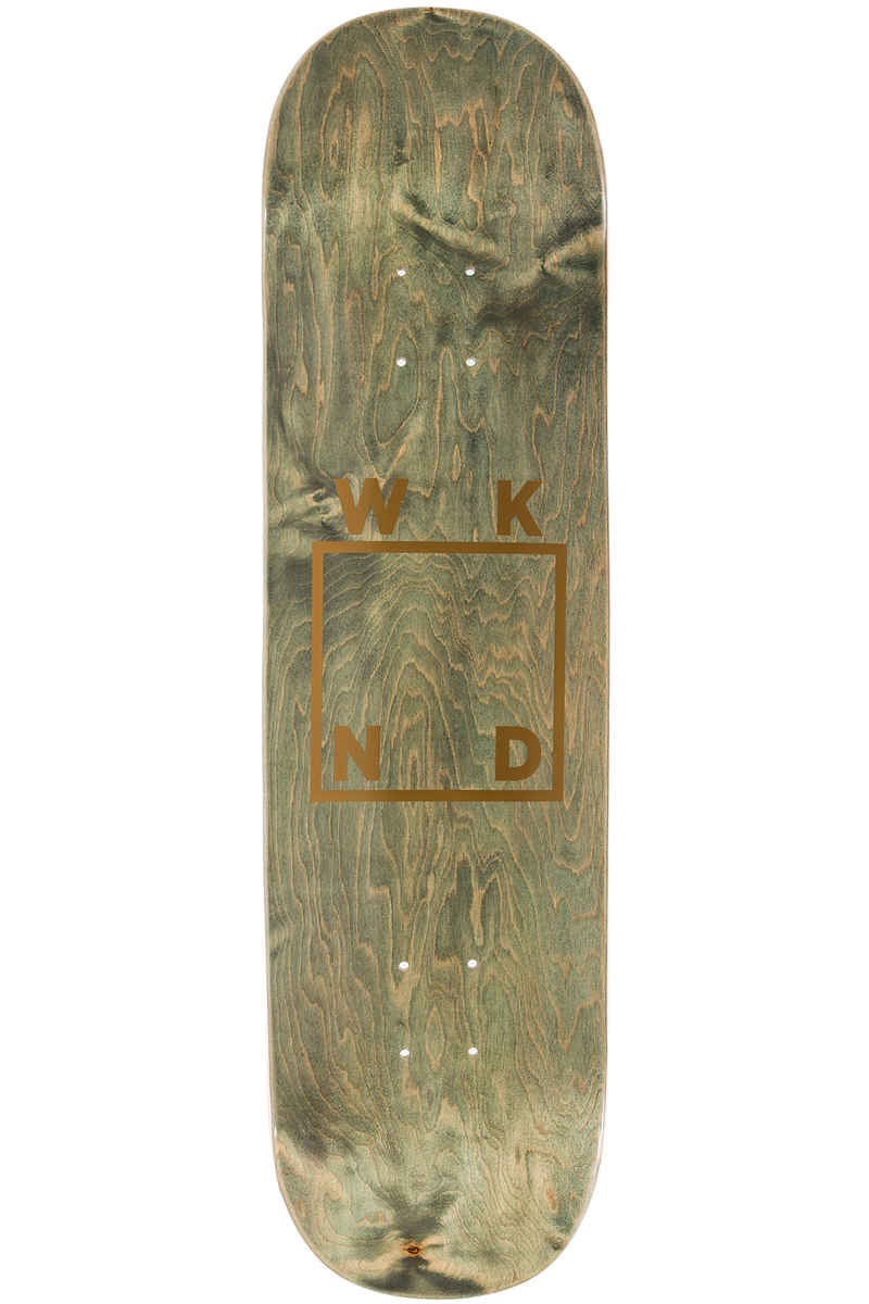 WKND Gold Logo 8.25" Tabla (green)