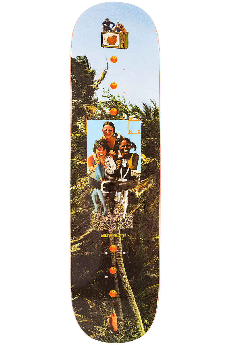 WKND Gillette Collage Oranges 8.25" Tabla (multi)