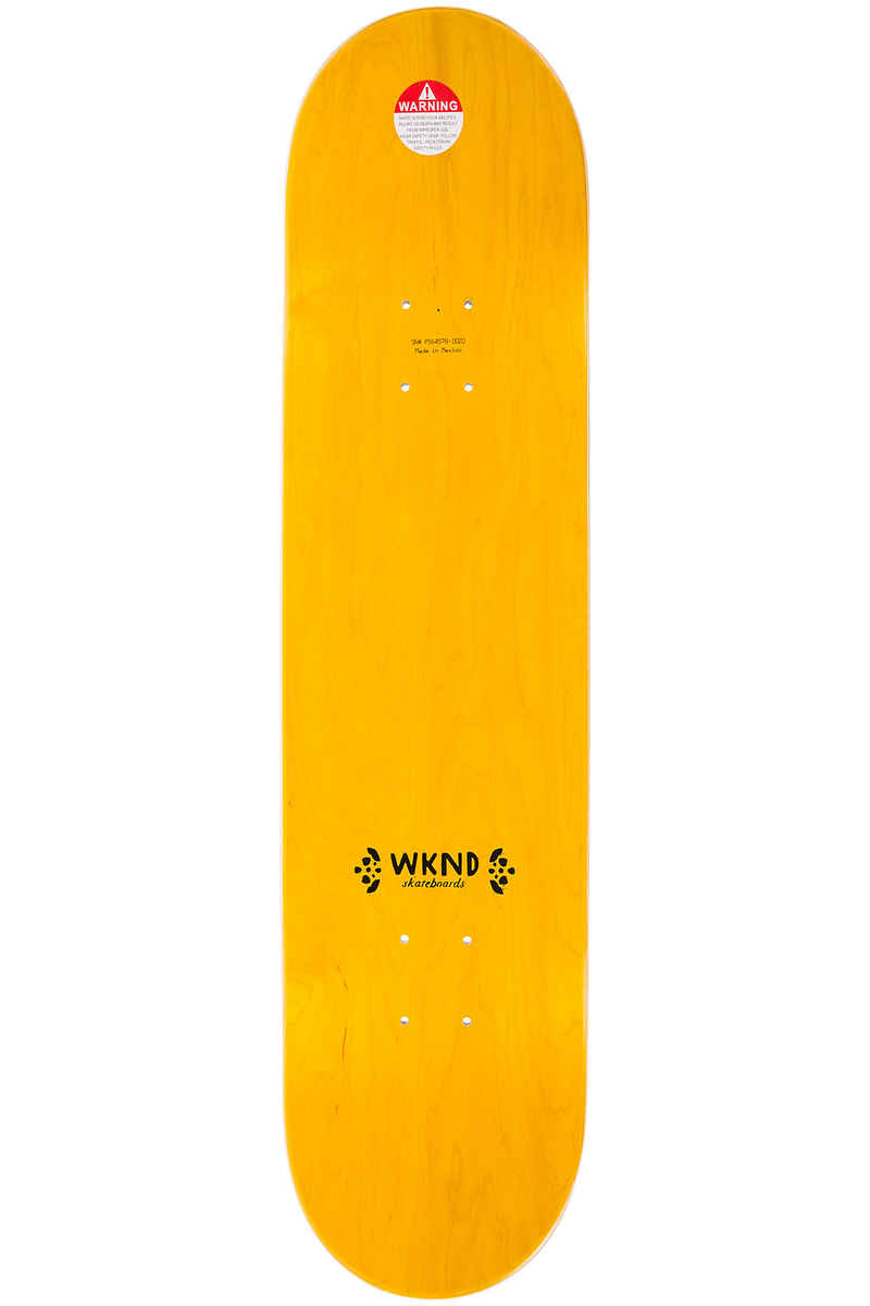 WKND Sablone Rainbow 8" Planche Skate (white)