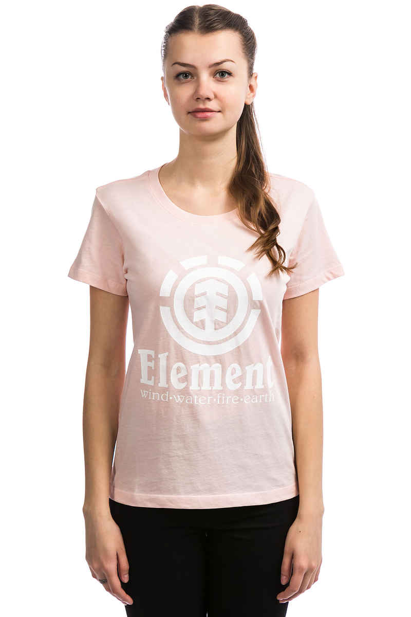 Element Vertical T-Shirt women (rose quartz)