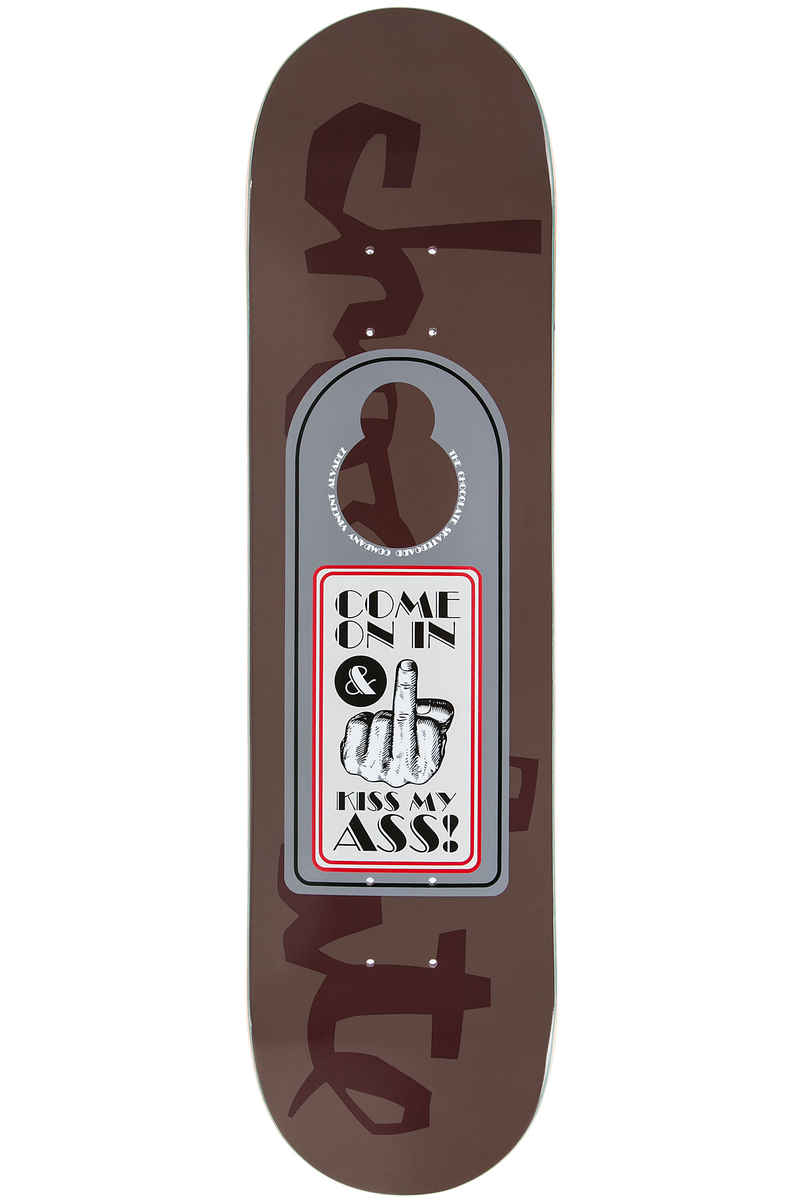 Chocolate Alvarez Door Hangers 8" Tabla (purple)