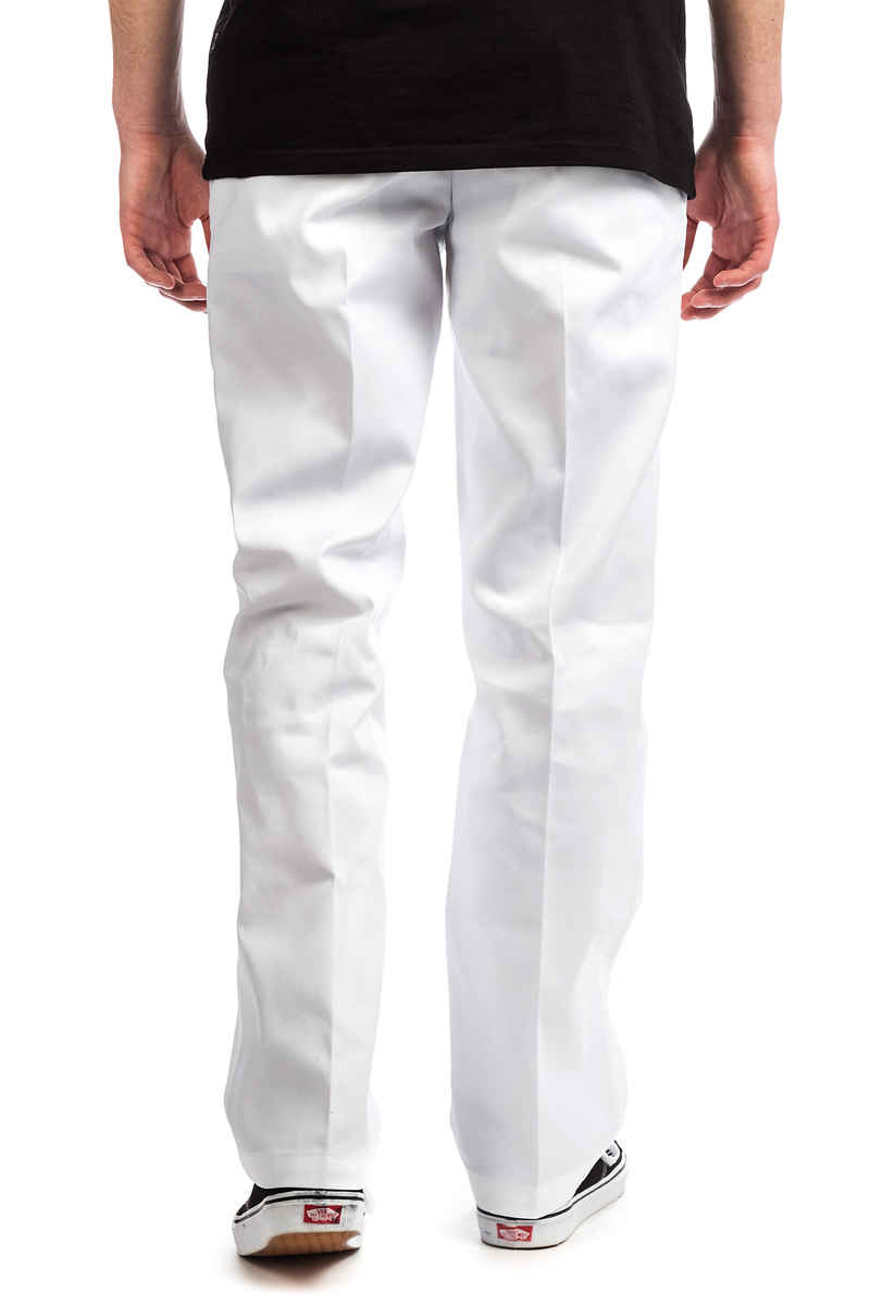 Dickies 873 Slim Straight Workpant Pantalons (white)