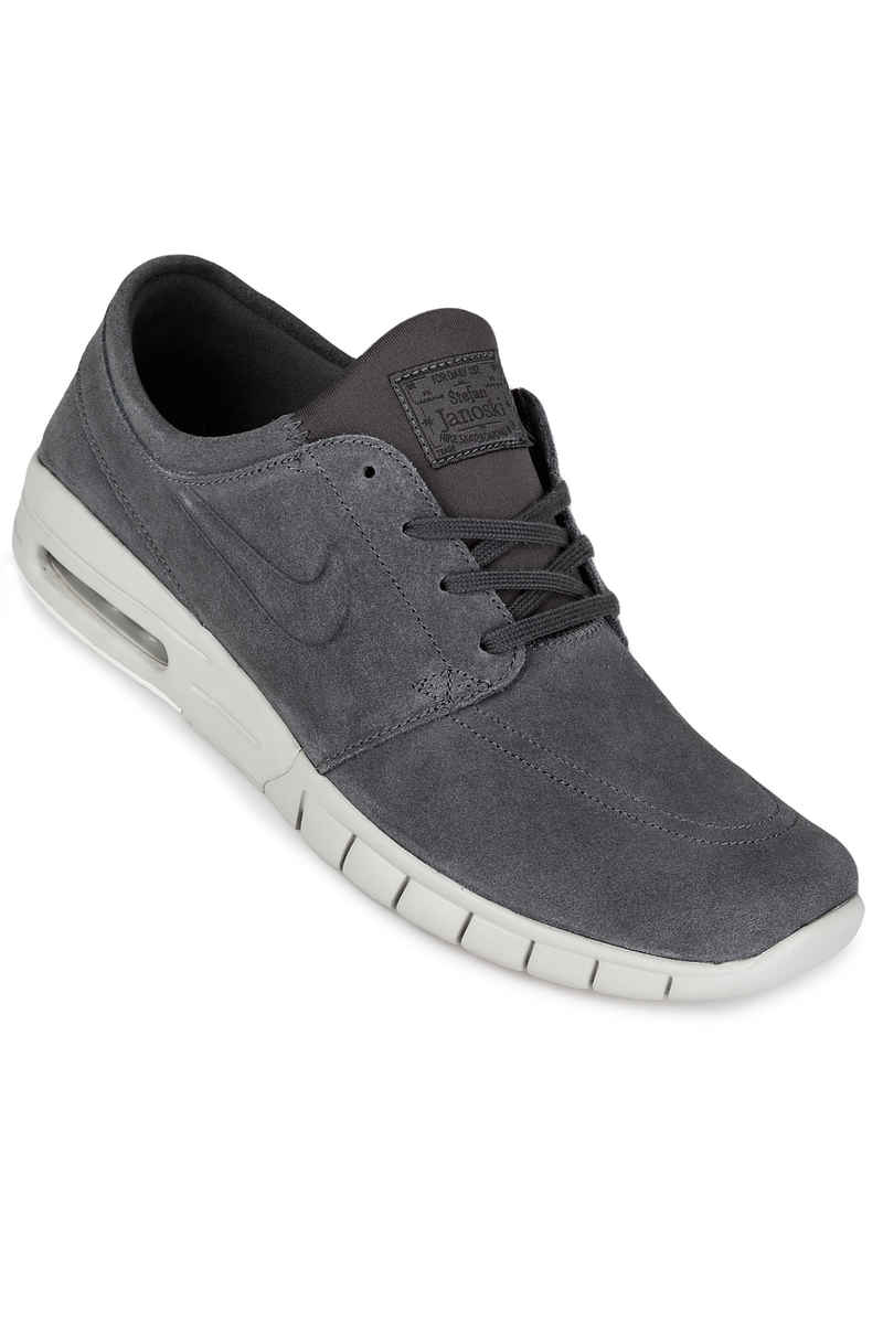 Nike SB Stefan Janoski Max Suede Schuh (dark grey light bone)