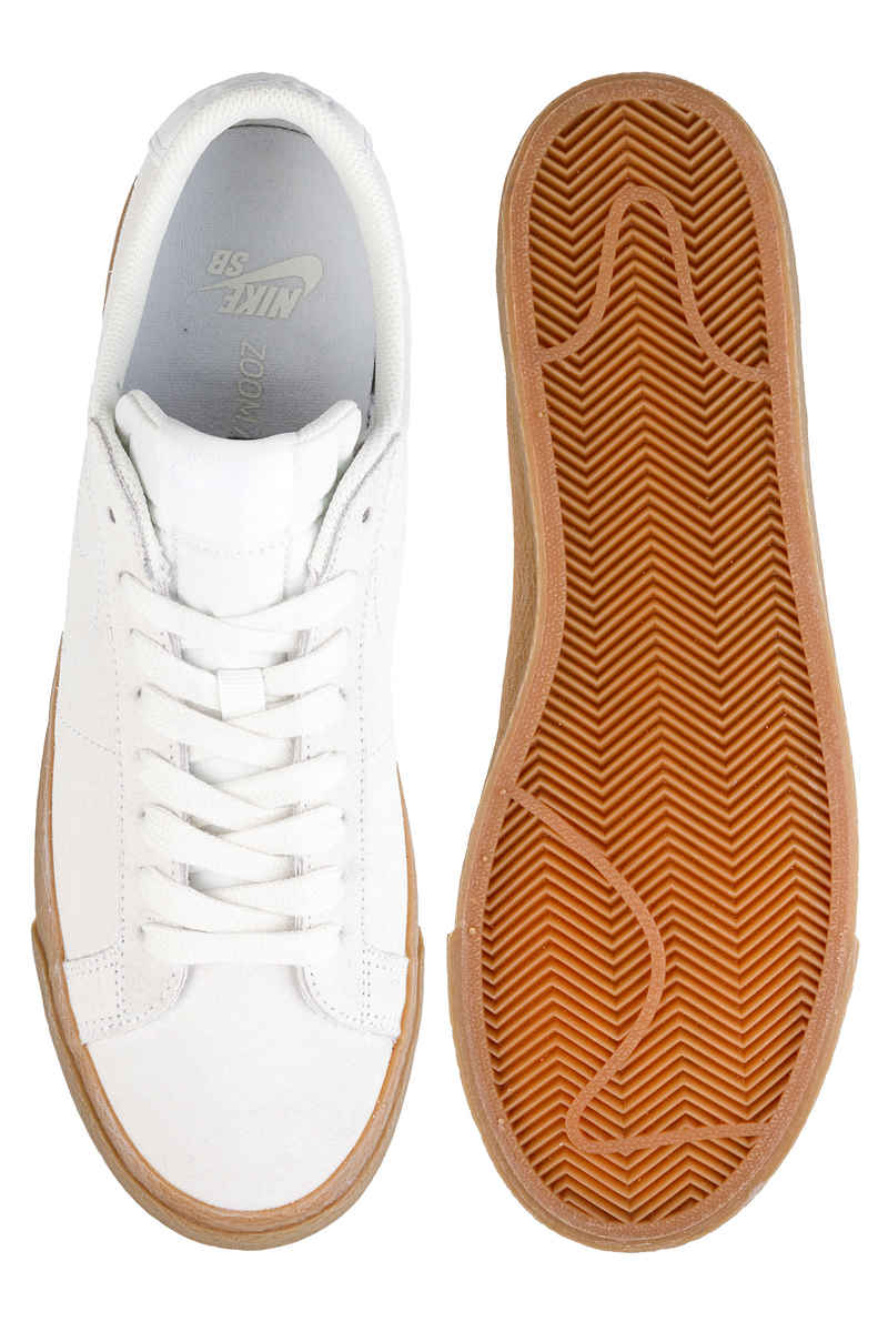 Nike SB Zoom Blazer Low Chaussure (summit white gum)