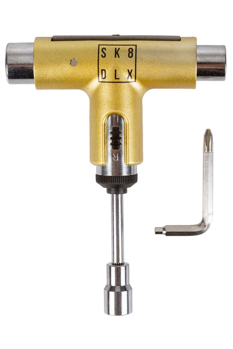 SK8DLX x Silver Skate-Tool (gold silver)