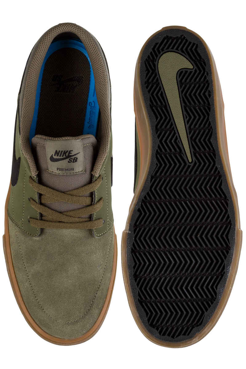Nike SB Solarsoft Portmore II Shoes (medium olive black)