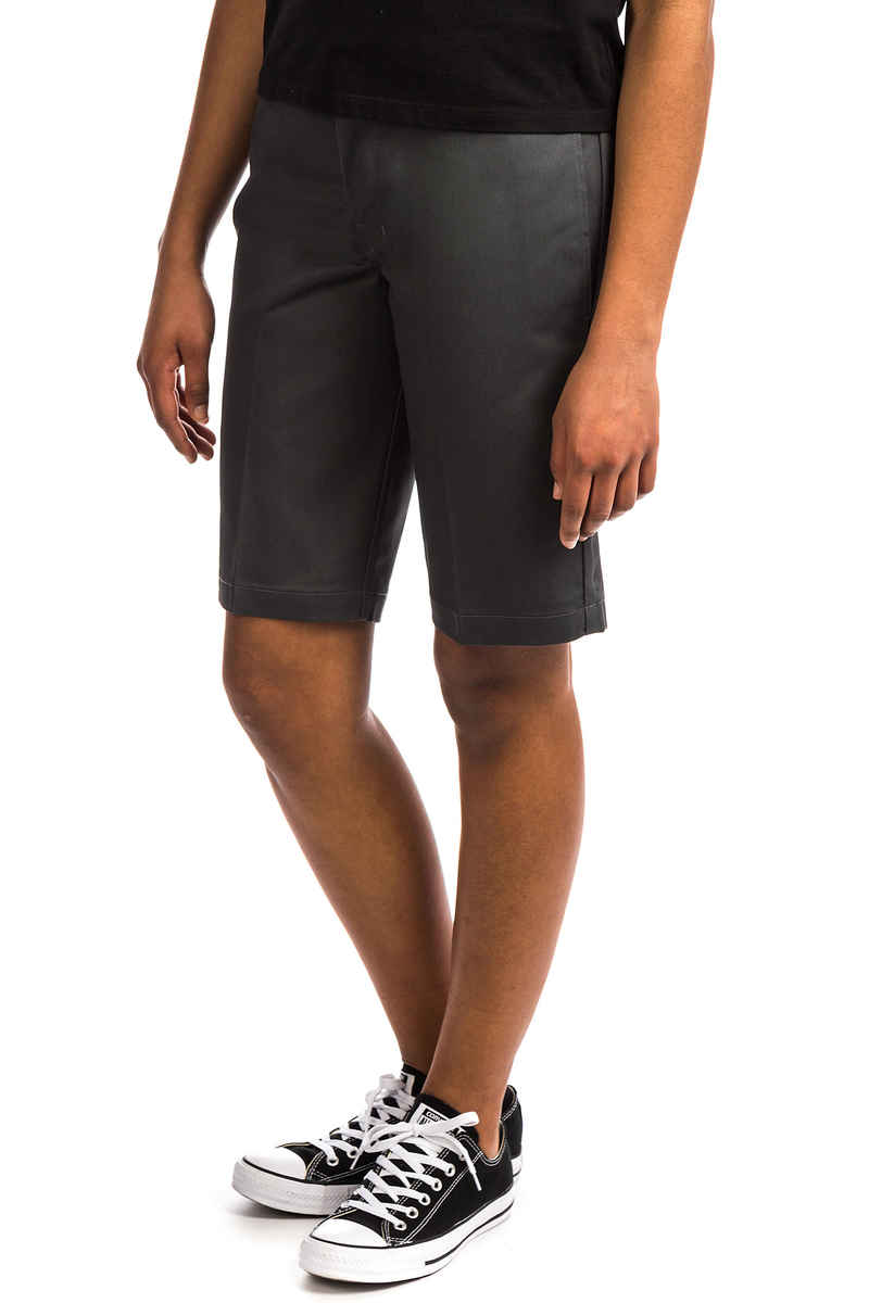 Dickies Slim Straight Work Shorts women (charcoal grey)