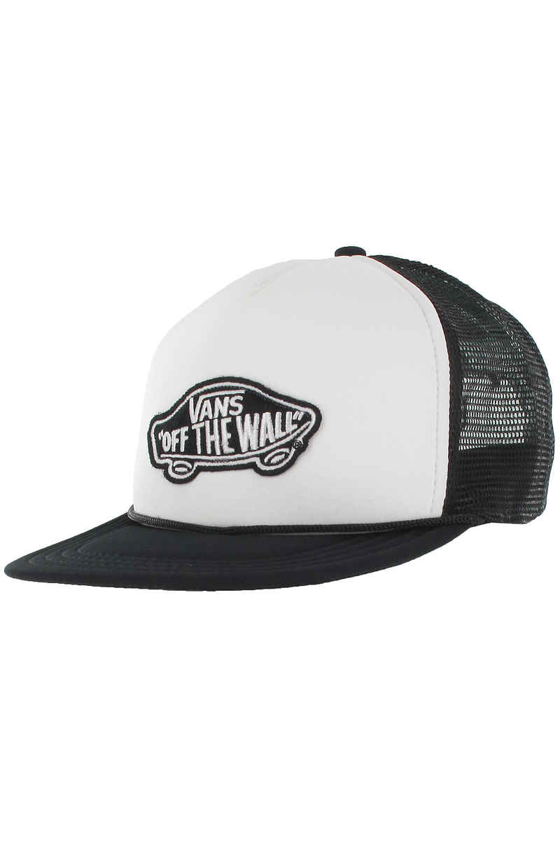 Vans Classic Patch Trucker Cap (white black)