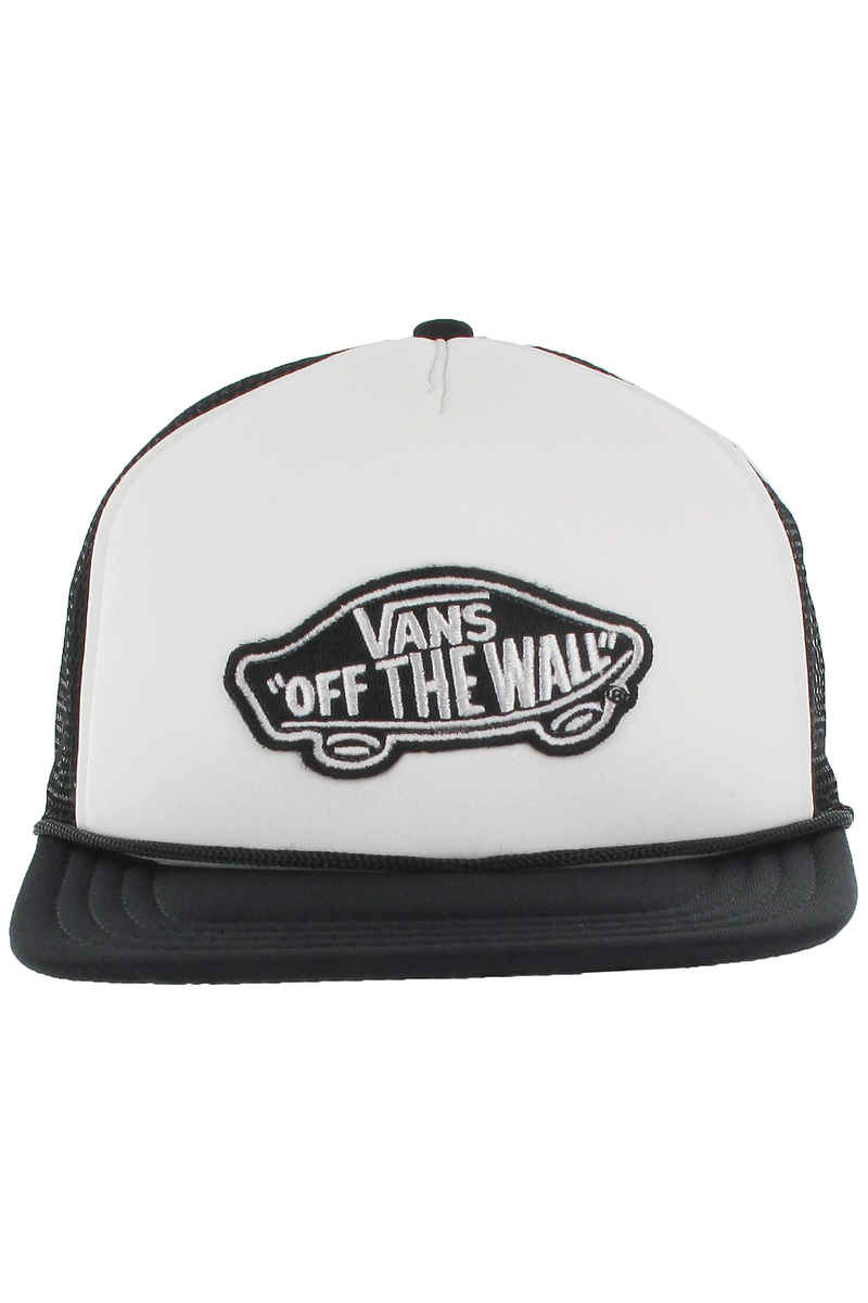 Vans Classic Patch Trucker Cap (white black)