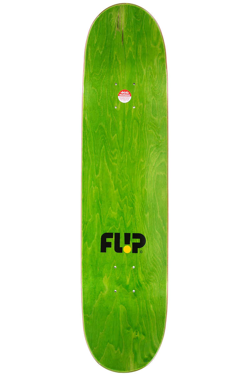 Flip HKD Stripes 7.75" Deck (yellow)