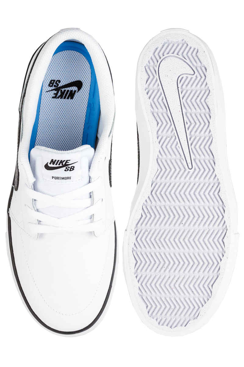 Nike SB Solarsoft Portmore II Schuh women (white black)