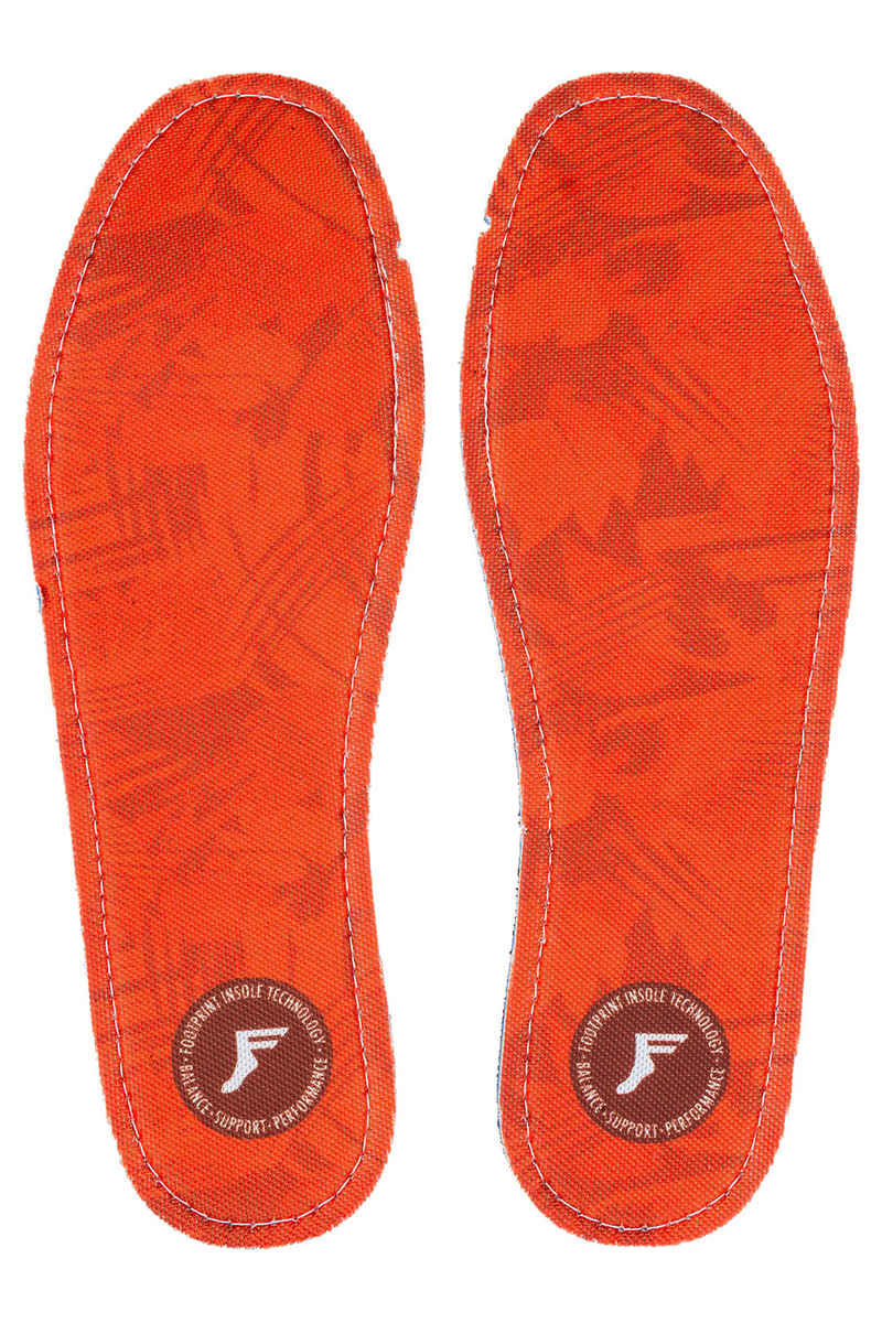Footprint Camo King Foam Flat Semelle (red)