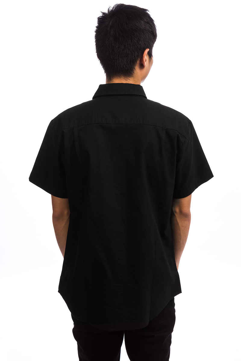 Brixton Charter Oxford Chemise-courtes-manches (black)