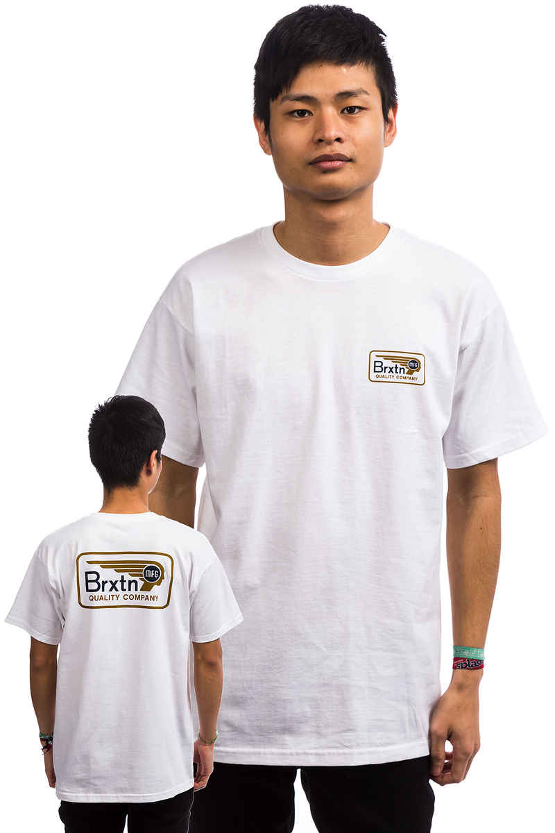 Brixton Messenger T-Shirt (white)
