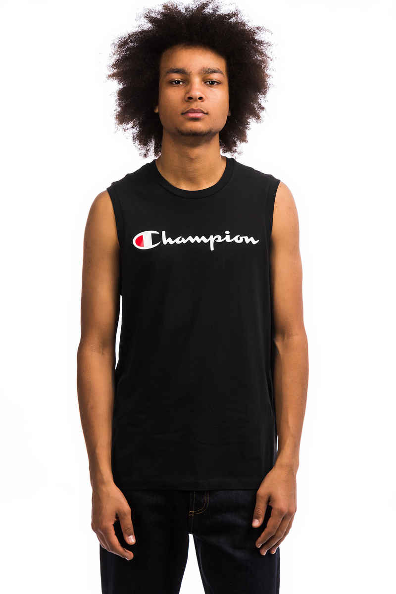 Champion Jersey Tank-Top (black)
