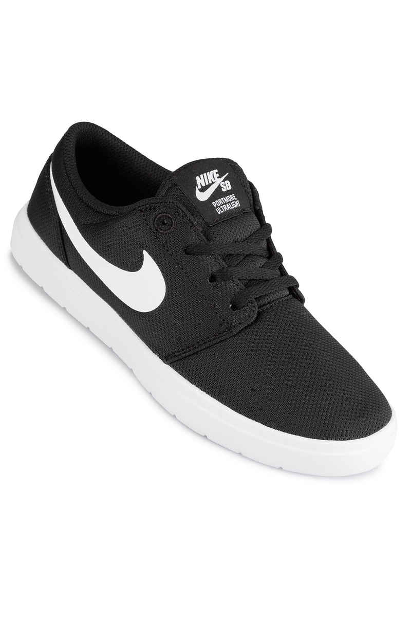 Nike SB Portmore II Ultralight Schuh kids (black white)