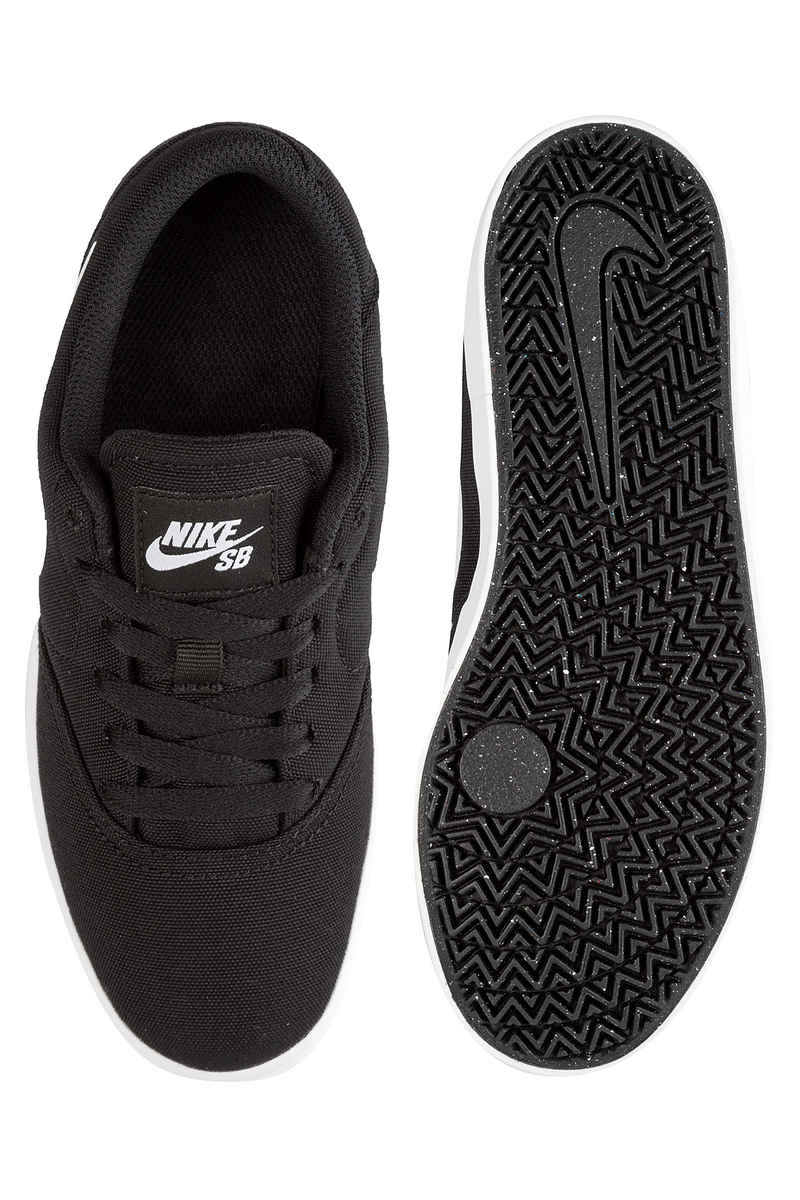 Nike SB Check Canvas Schuh kids (black white)