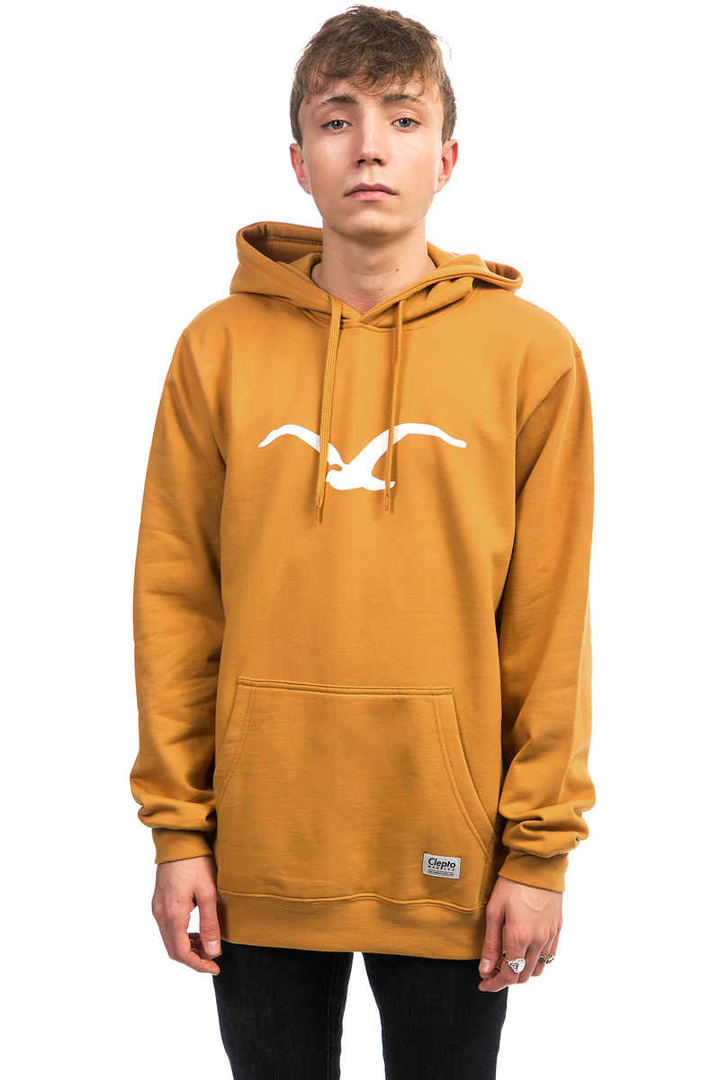 Cleptomanicx Möwe Hoodie (golden yellow)