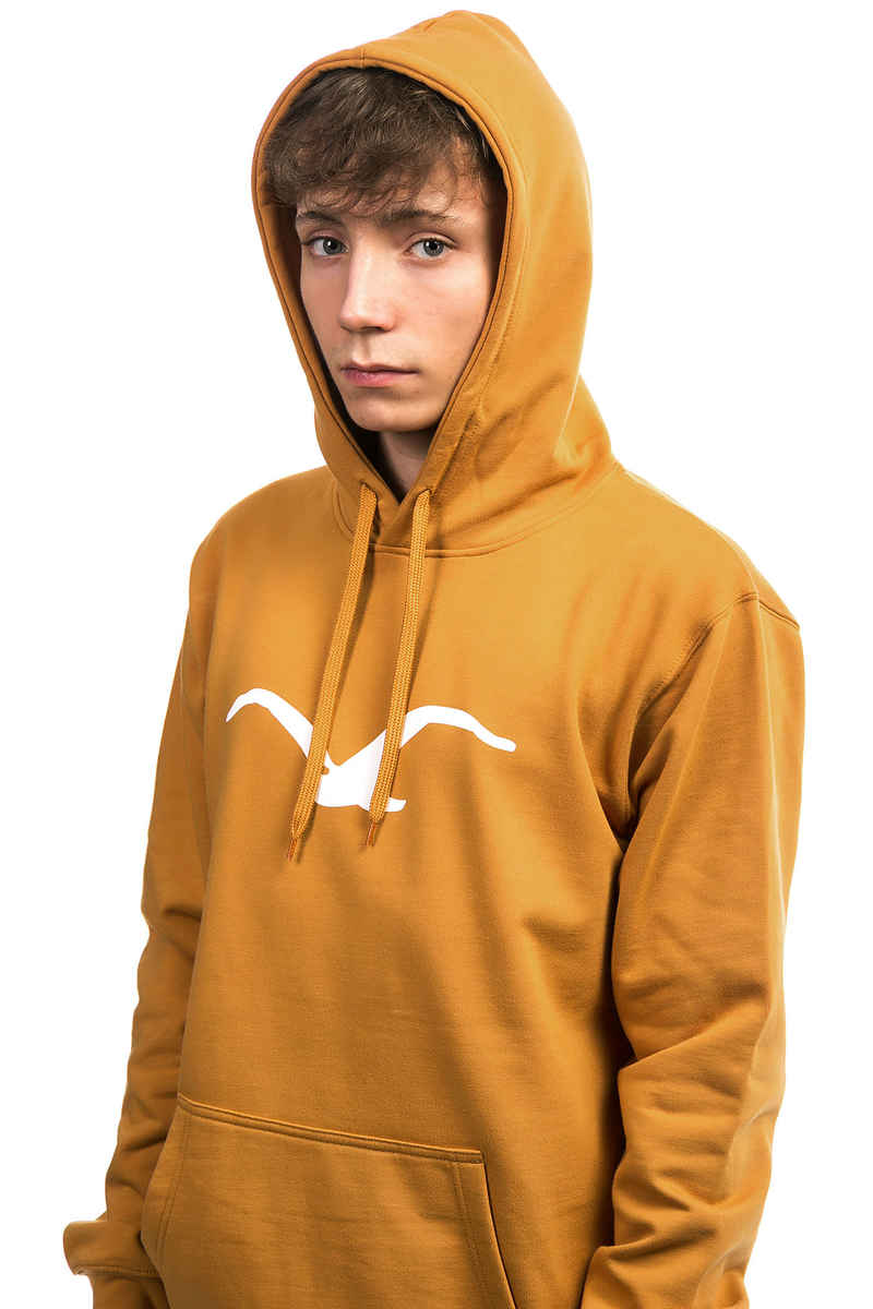 Cleptomanicx Möwe Hoodie (golden yellow)