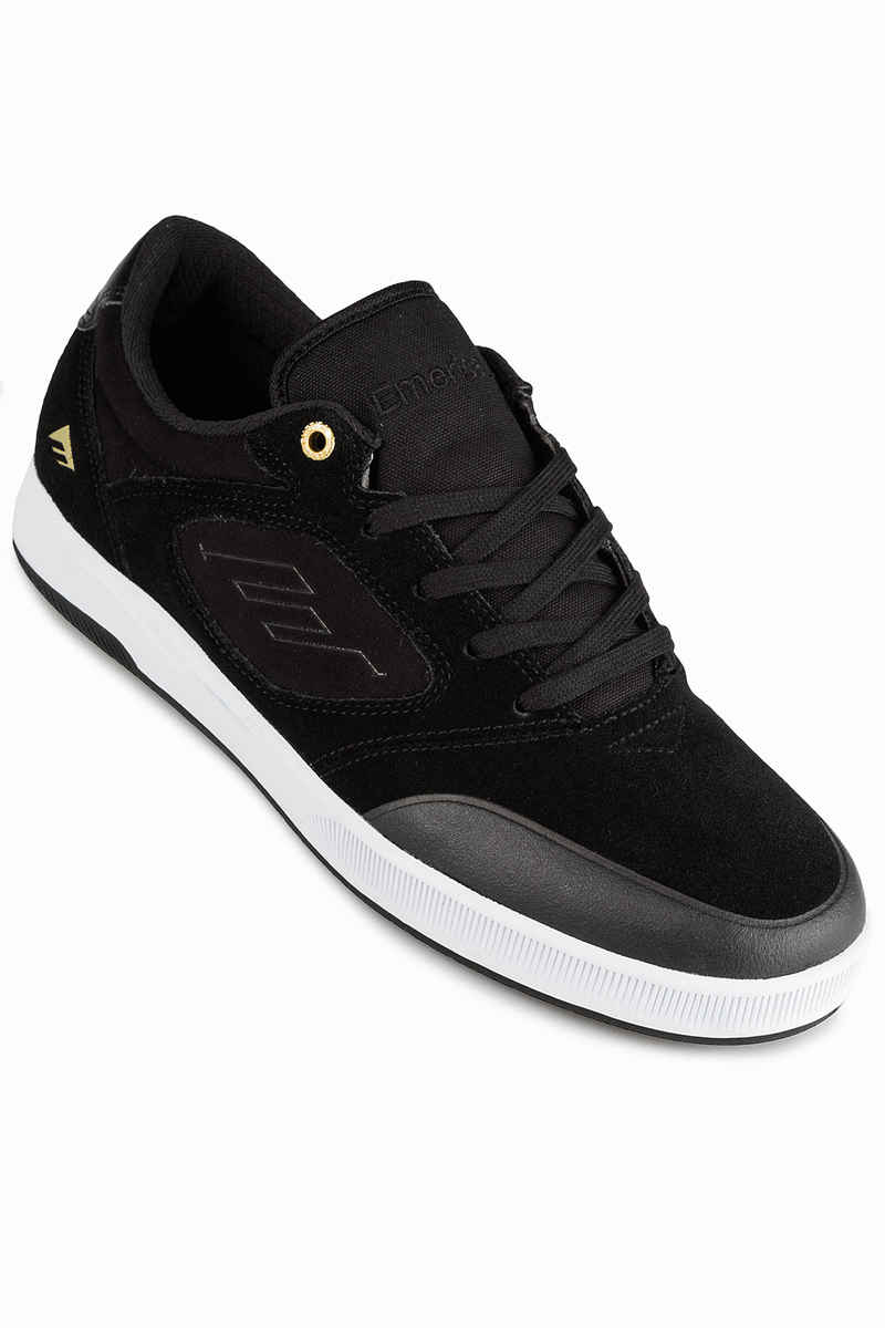 Emerica Dissent Schuh (black white gold)