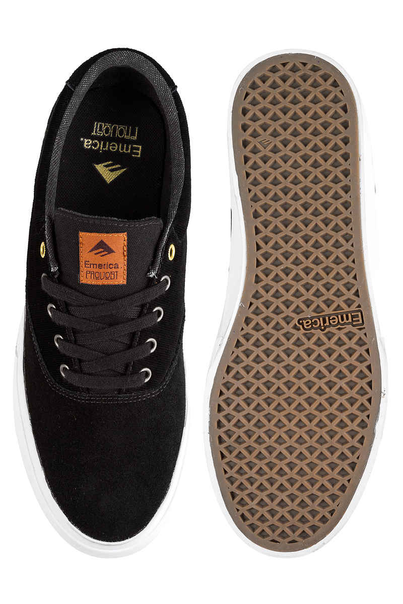 Emerica Provost Slim Vulc Chaussure (black white gum)