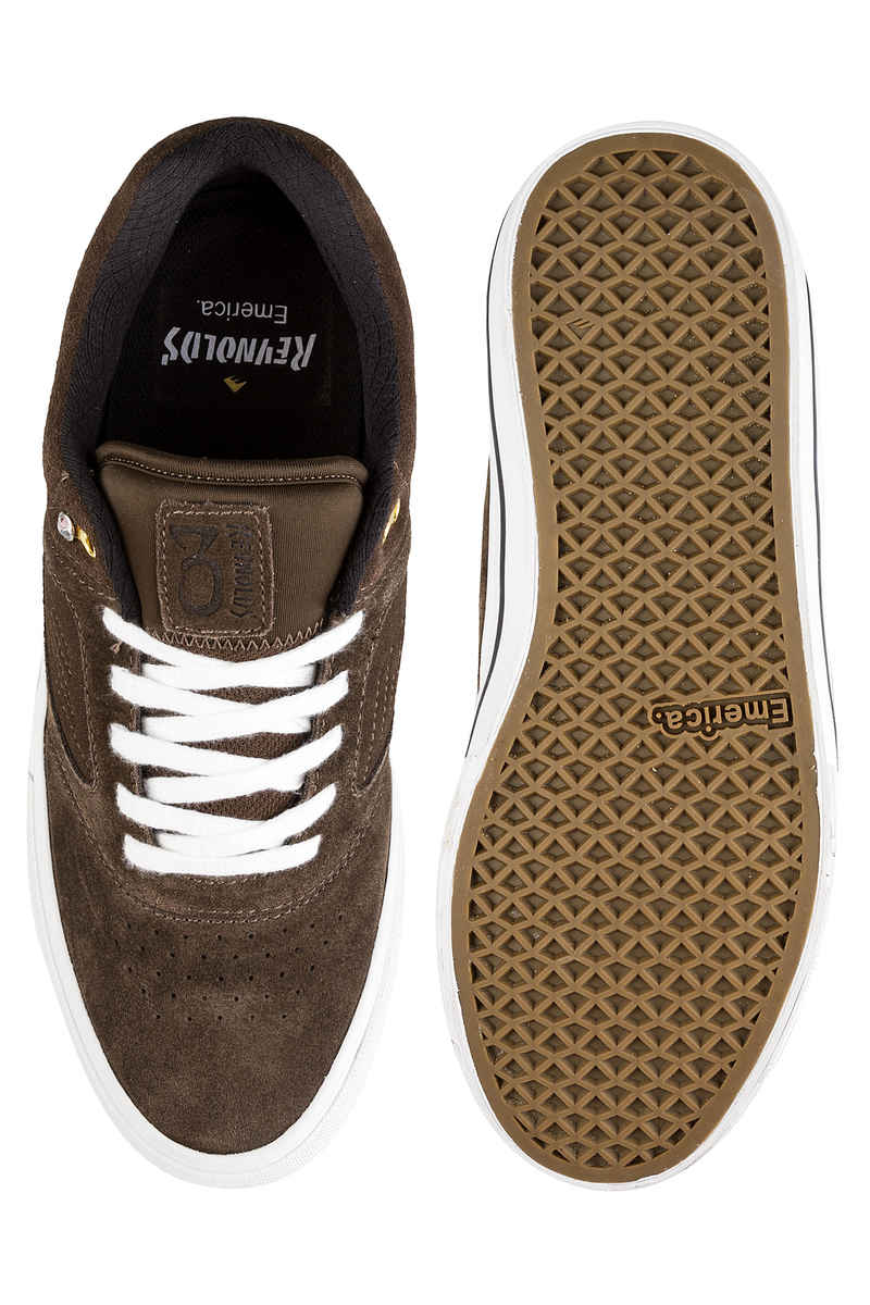 Emerica Reynolds 3 G6 Vulc Schuh (brown white)
