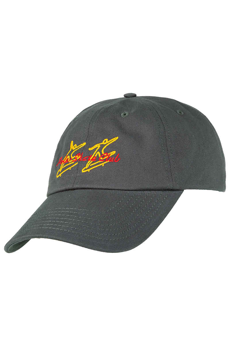 Polar Skateboards Skate Club 6 Panel Cap (graphite)
