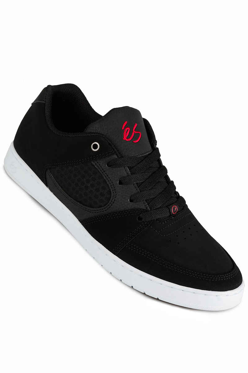 éS Accel Slim Shoes (black white red)