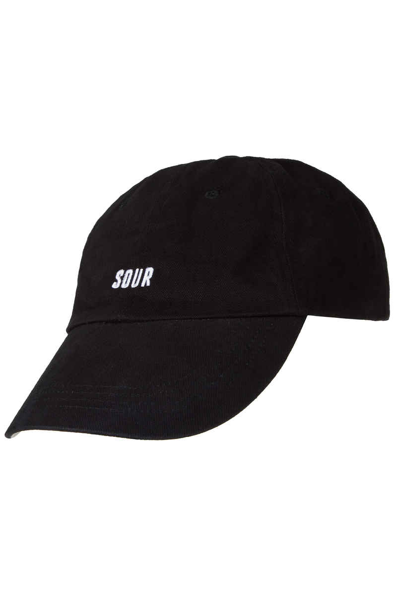 Sour Skateboards Army Amb 6 Panel Cap (black white)