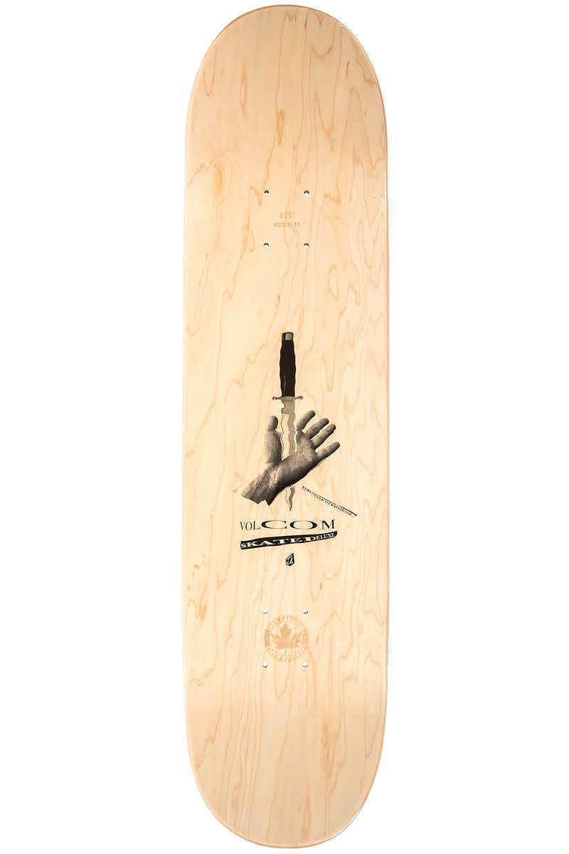 SK8DLX x Volcom Collab 8.25" Planche Skate (black)