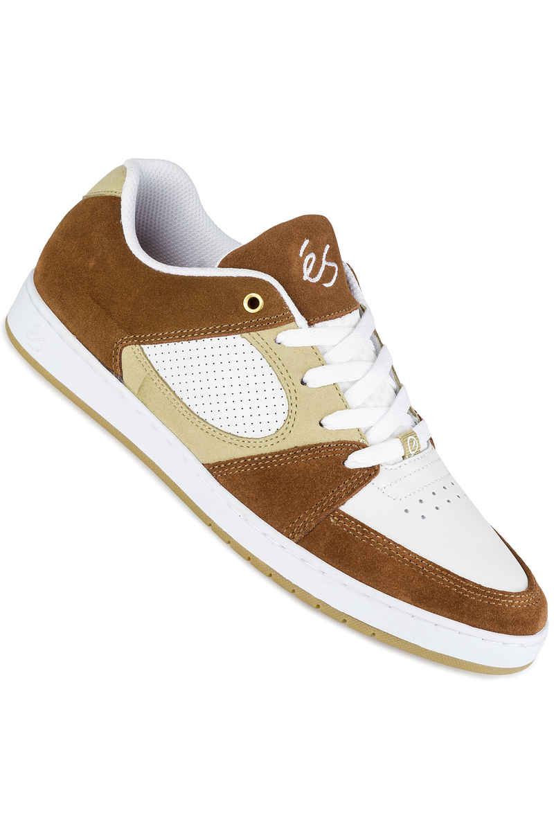éS Accel Slim Schuh (brown tan white)