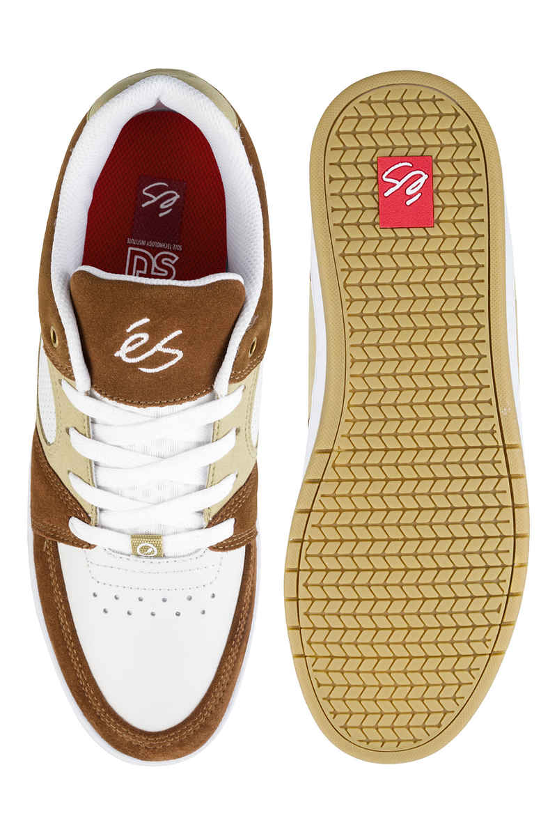éS Accel Slim Schuh (brown tan white)