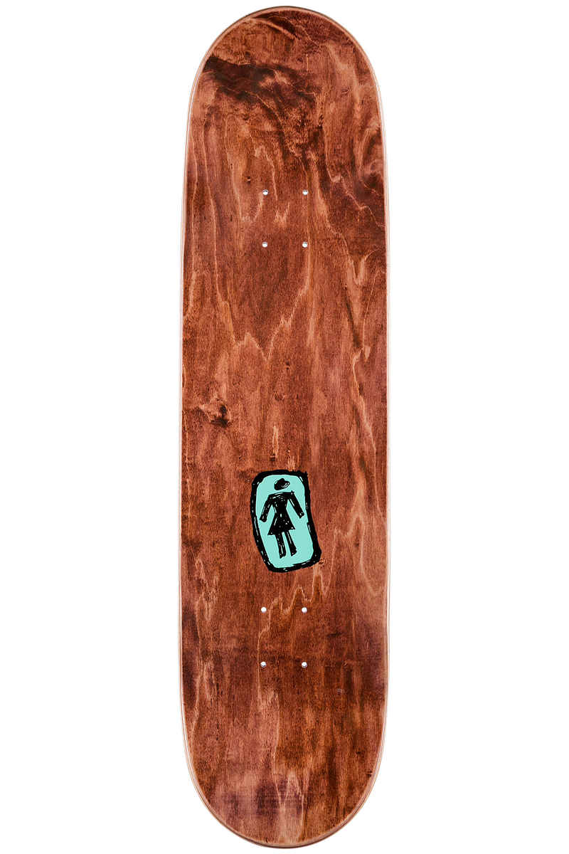 Girl McCrank Sad Boy 8.375" Deck (turquoise)