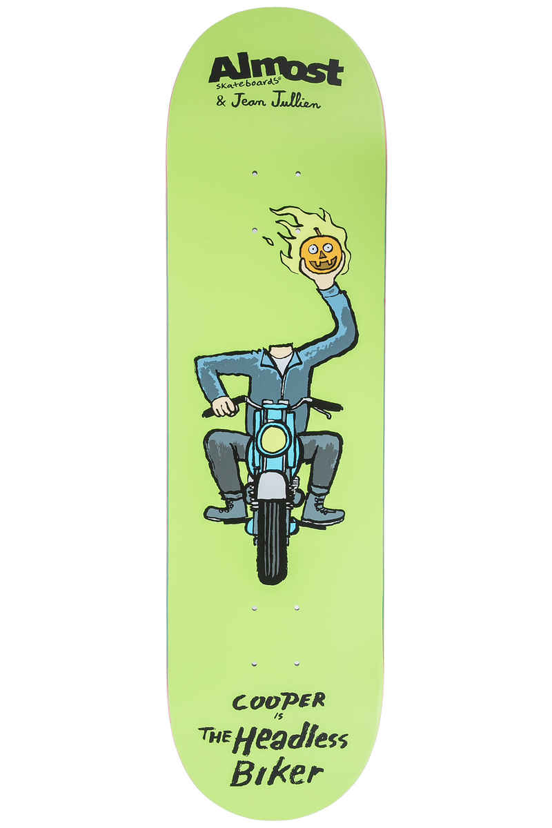 Almost x Jean Jullien Wilt Monsters 8.375" Deck (green)