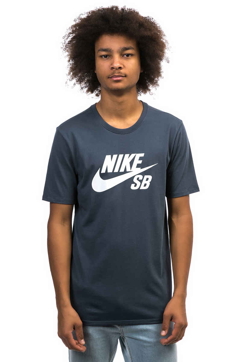 Nike SB Logo T-Shirt (thunder blue white)