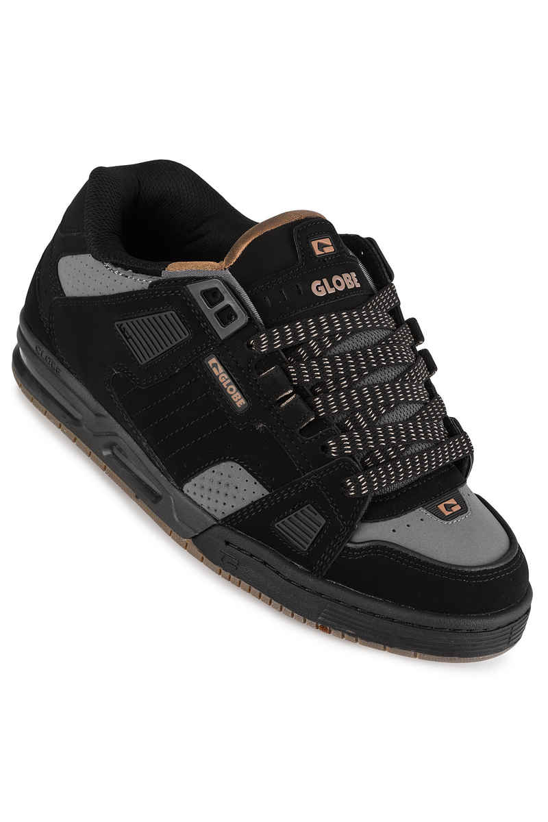 Globe Sabre Schoen (black charcoal woodsmoke brown)
