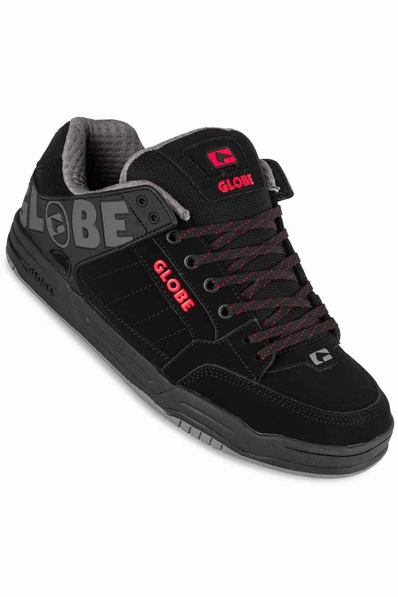 Globe Tilt Schoen (black black red)