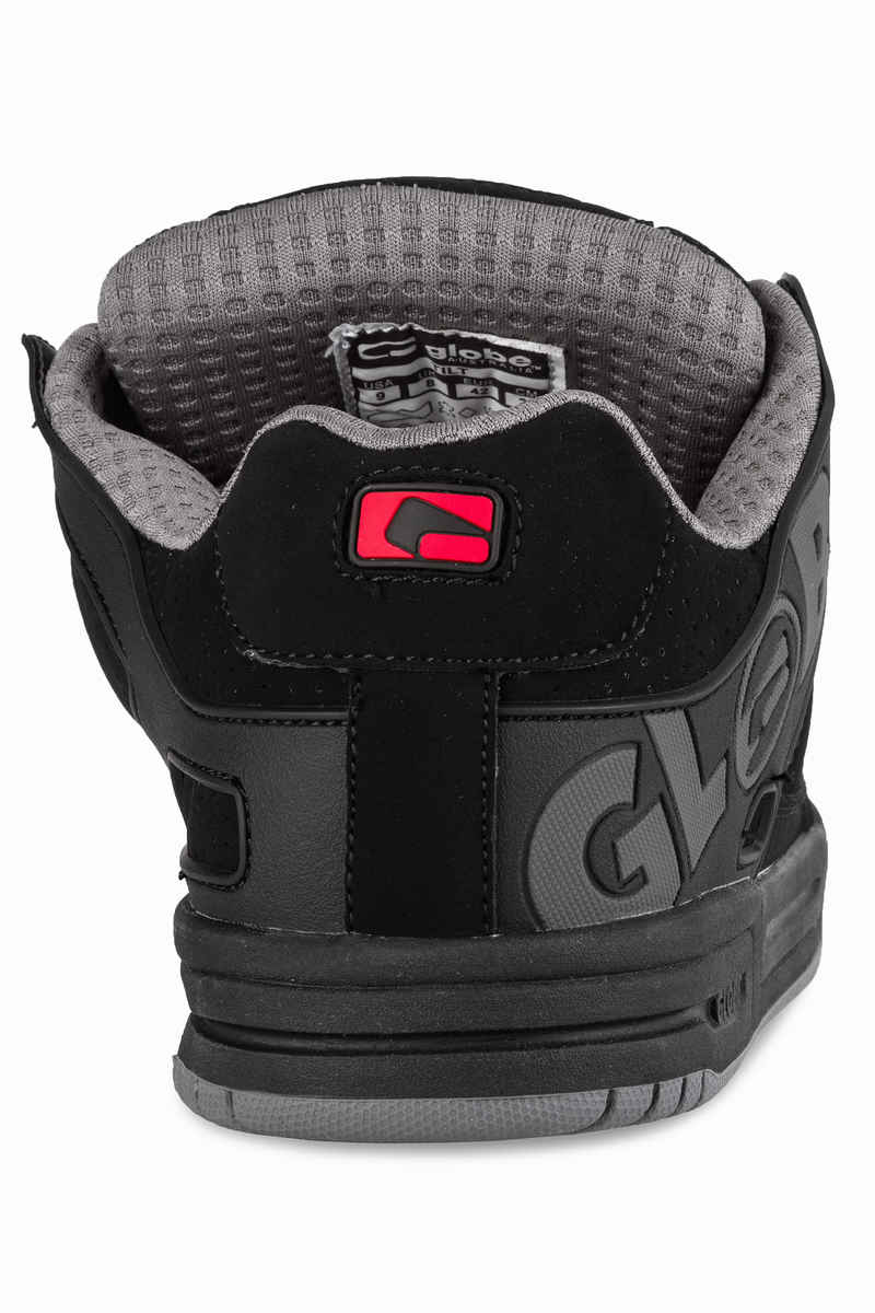 Globe Tilt Schoen (black black red)