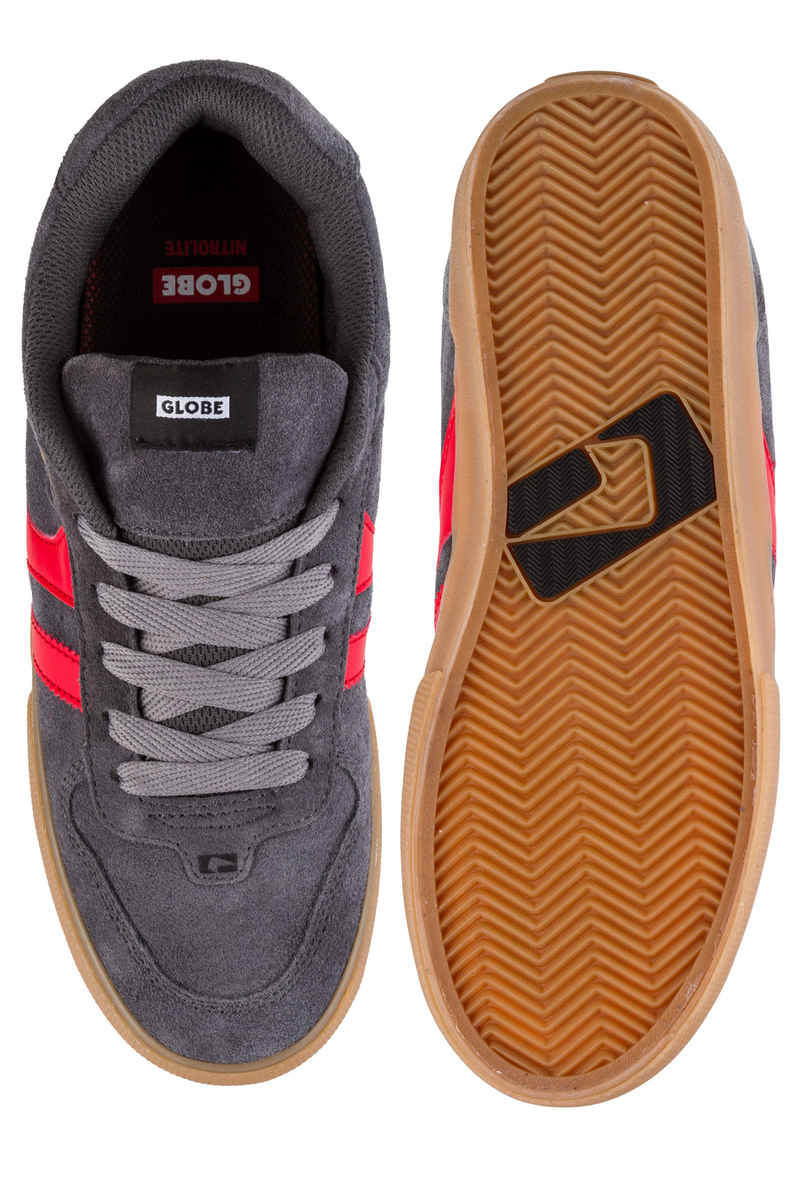 Globe Encore 2 Schuh (charcoal gum red)