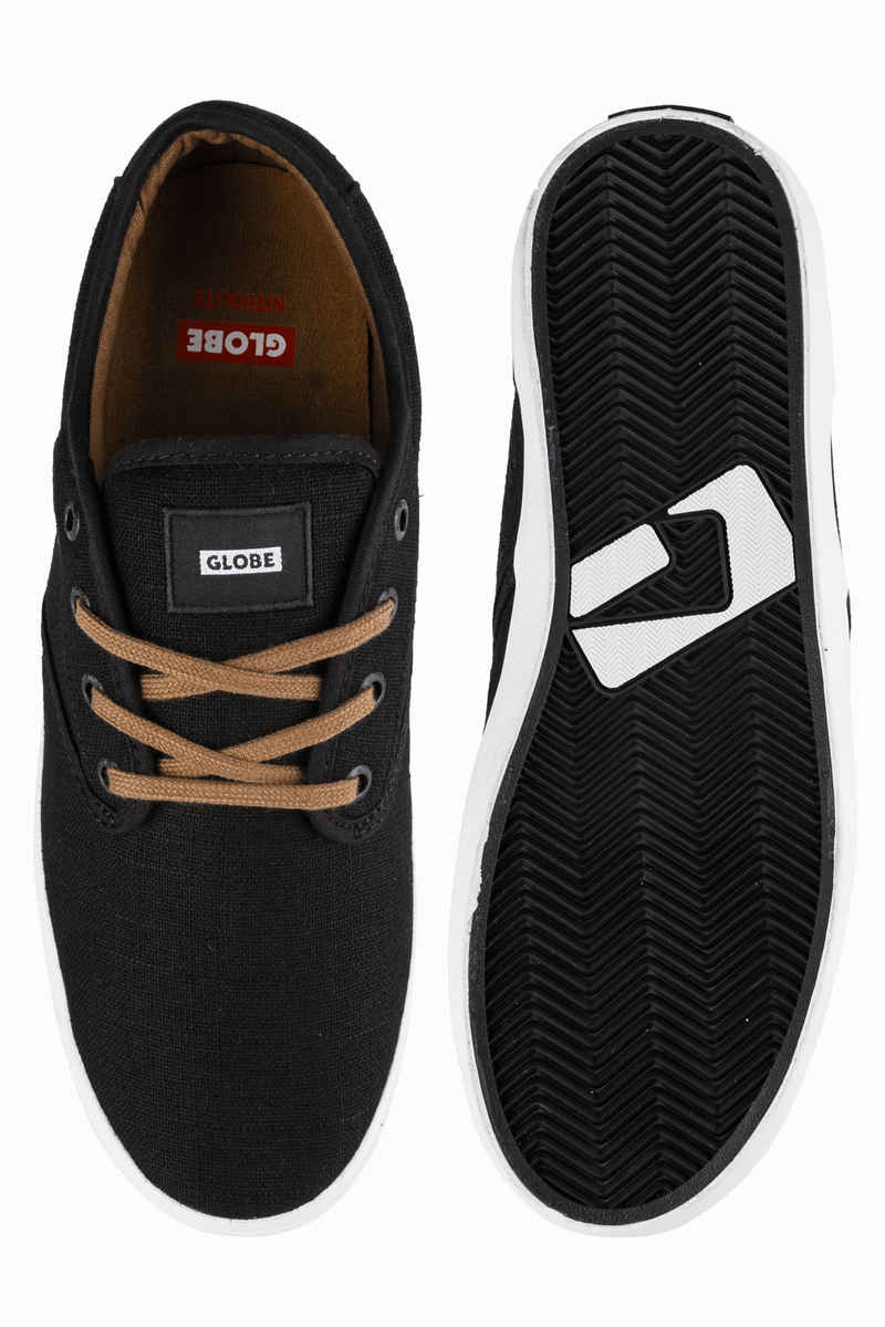 Globe Motley Shoes (black hemp)