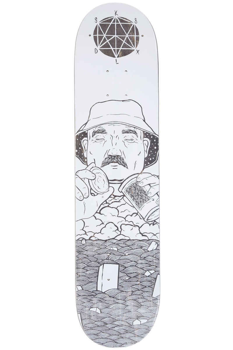 SK8DLX x Boggie Gramb Series 7.75" Planche Skate (white)
