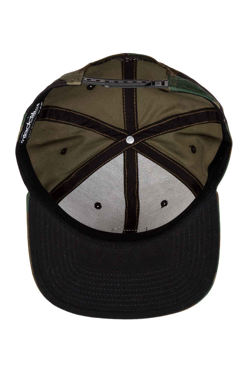 Iriedaily Daily Flag Snapback Pet (camou olive)