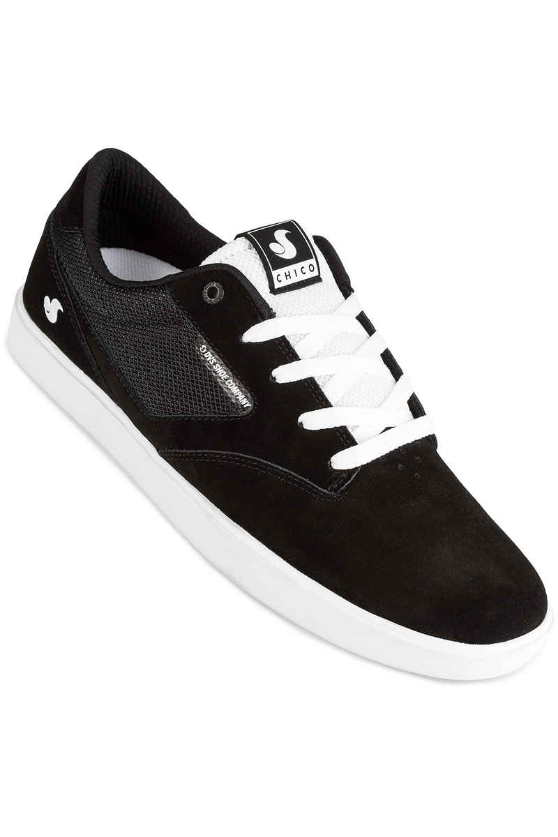 DVS Pressure SC+ Suede Schoen (black white chico)