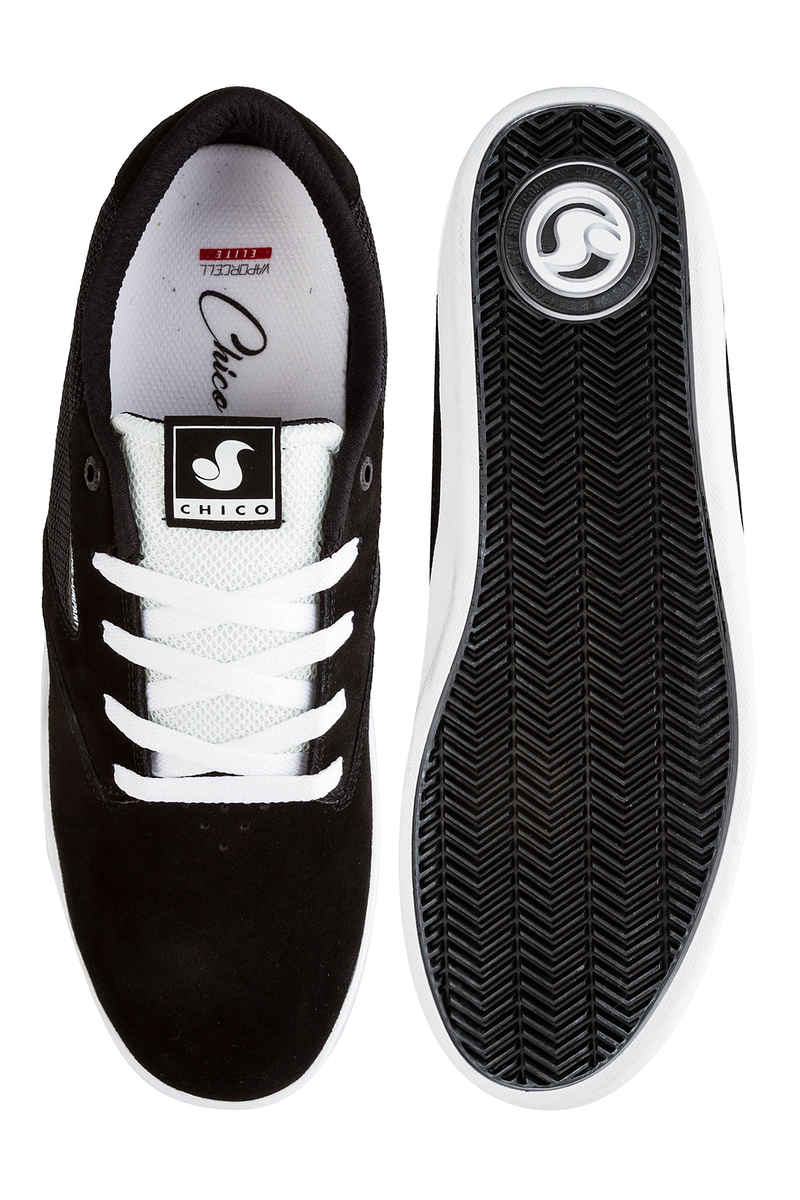 DVS Pressure SC+ Suede Schoen (black white chico)