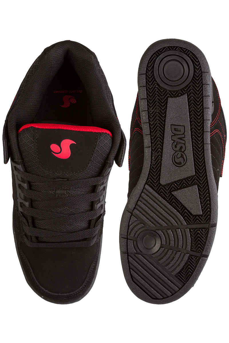 DVS Celsius Nubuck Shoes (black black red)