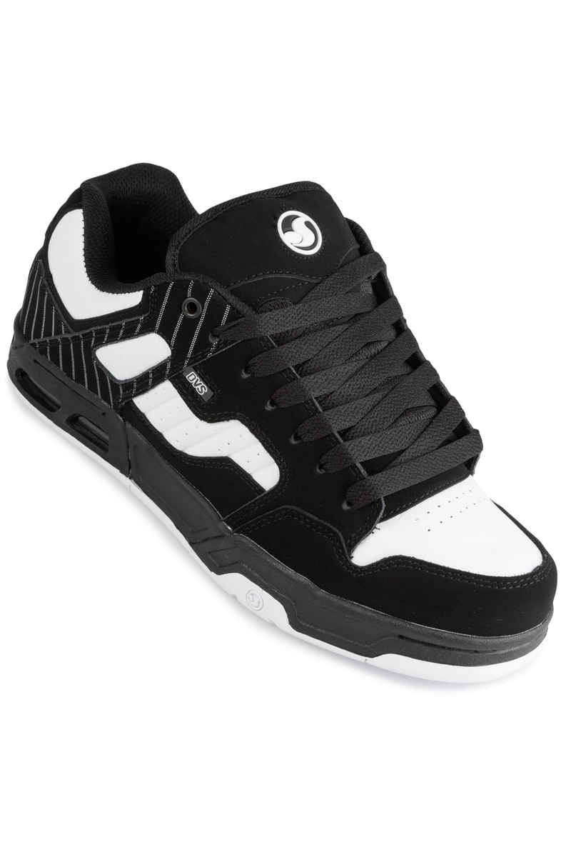 DVS Enduro Heir Nubuck Shoes (black white pinstripe)