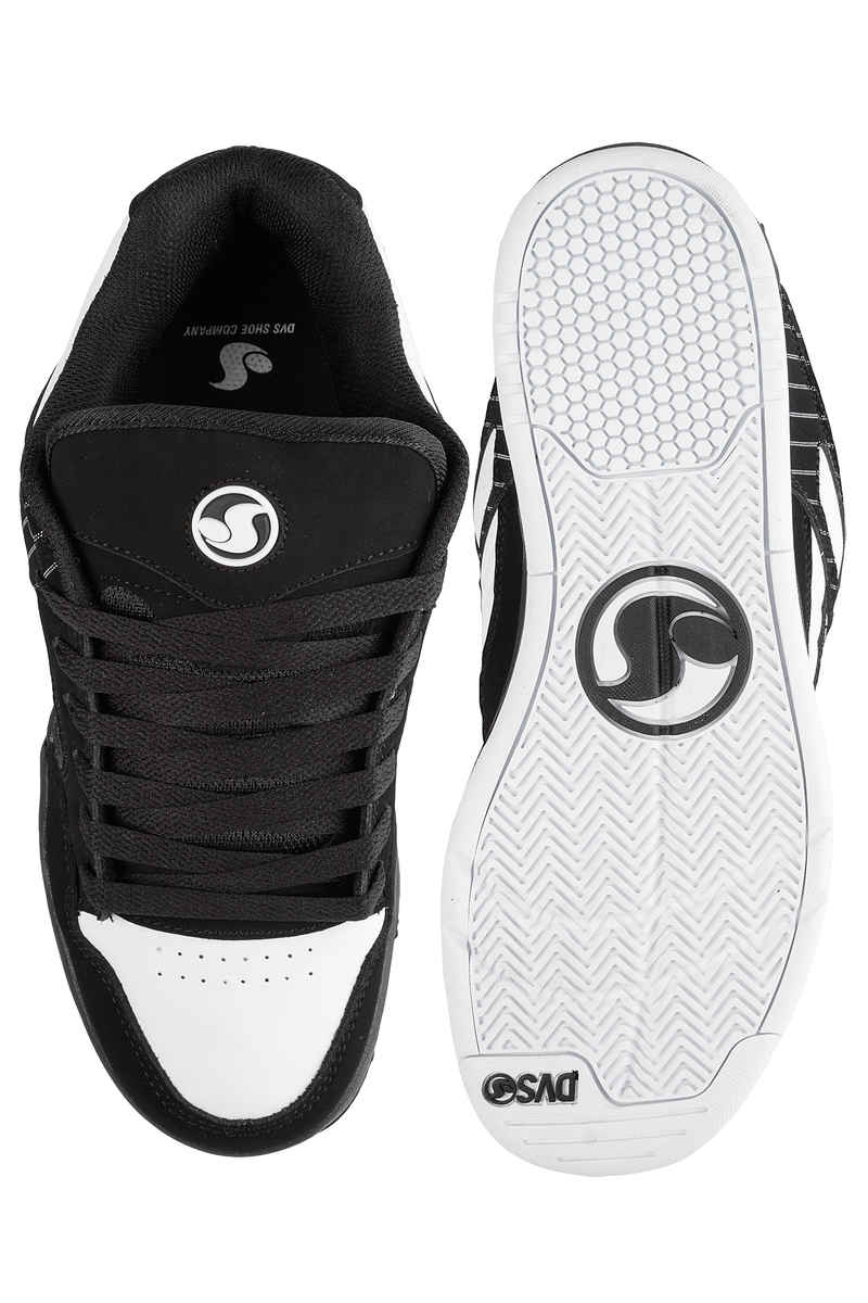DVS Enduro Heir Nubuck Shoes (black white pinstripe)