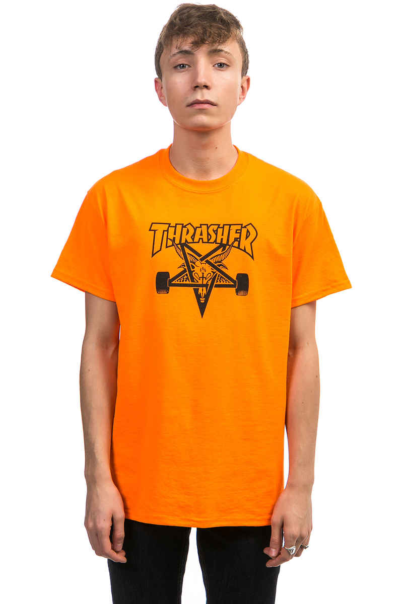 Thrasher Skategoat T-Shirt (safety orange)