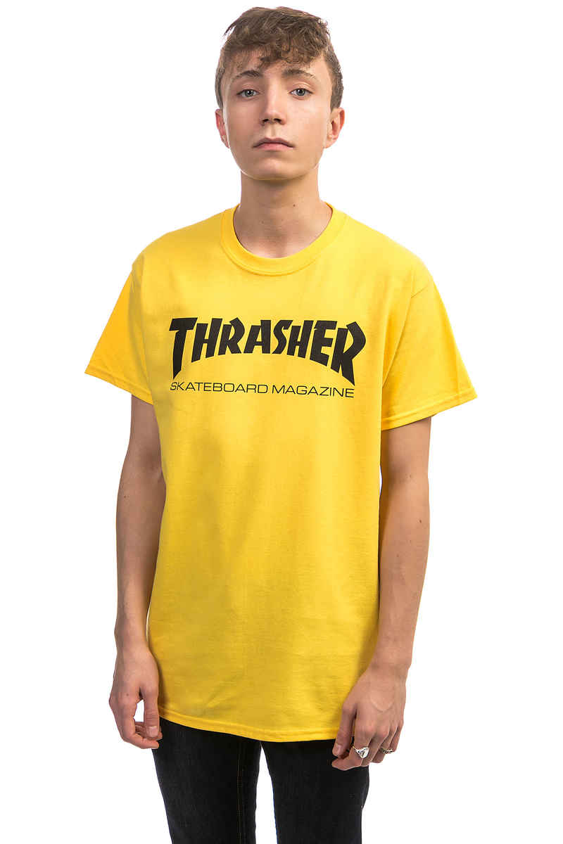 Thrasher Skate Mag T-Shirt (yellow)